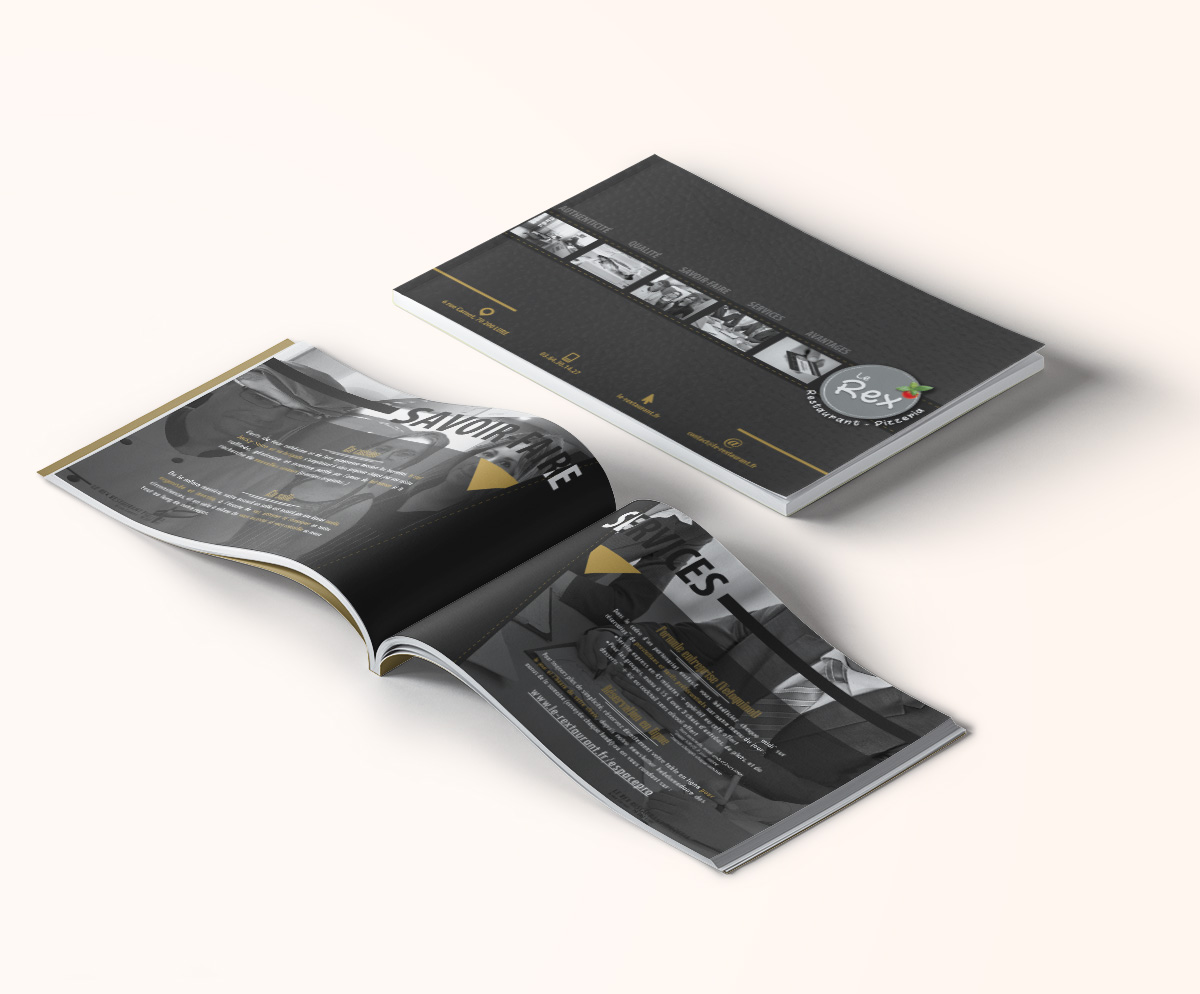 Brochure A4 horizontale